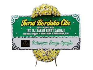 Karangan Bunga di Selesai